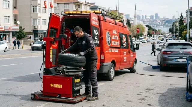 İstanbul Yerinde Lastik Değişimi